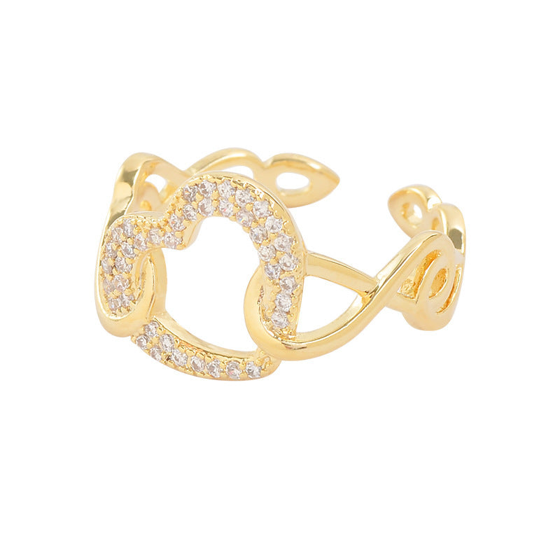Bague Coeur de Pêche