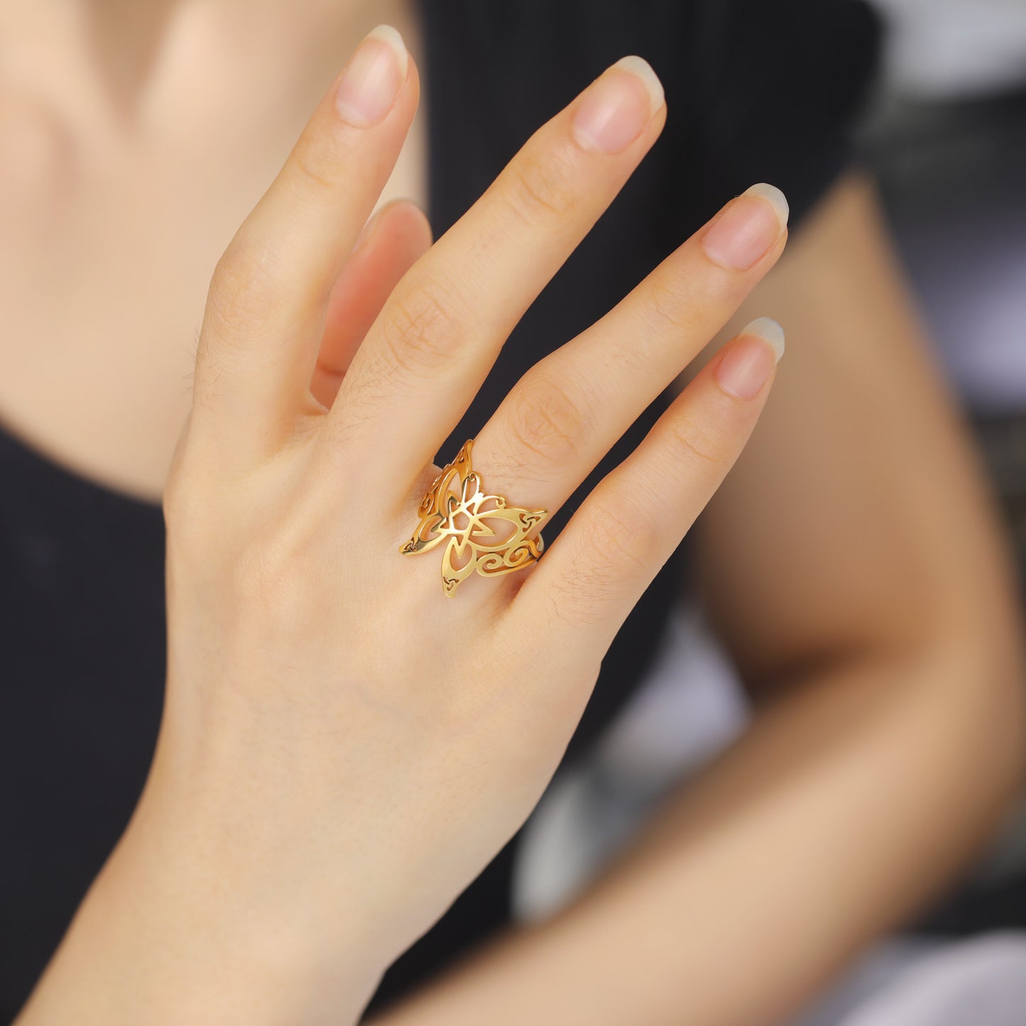 Bague Ailes de Papillon