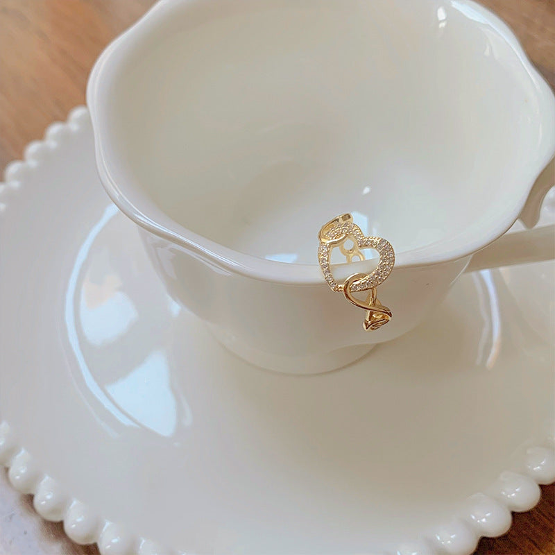 Bague Coeur de Pêche