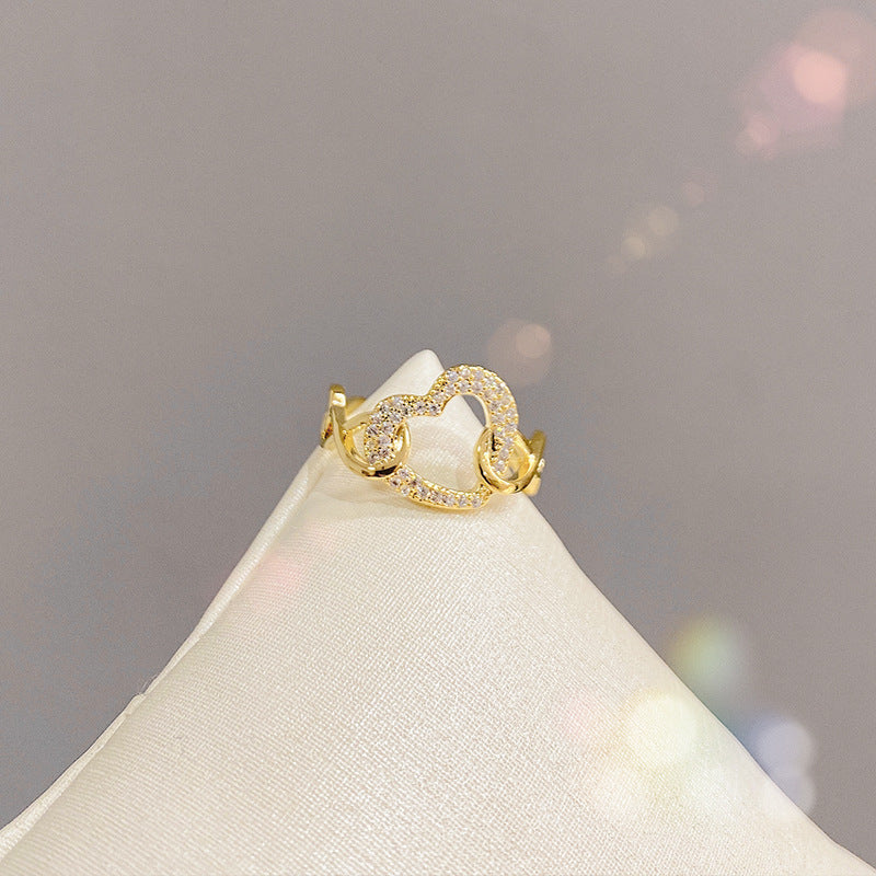 Bague Coeur de Pêche