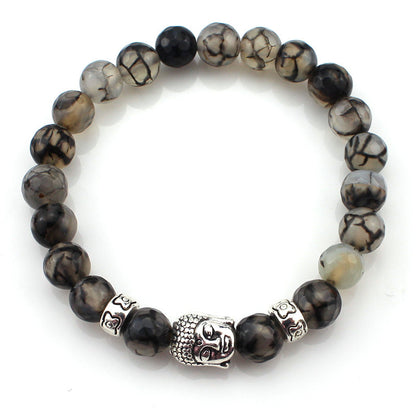 Bracelet Bouddha en Pierres Naturelles