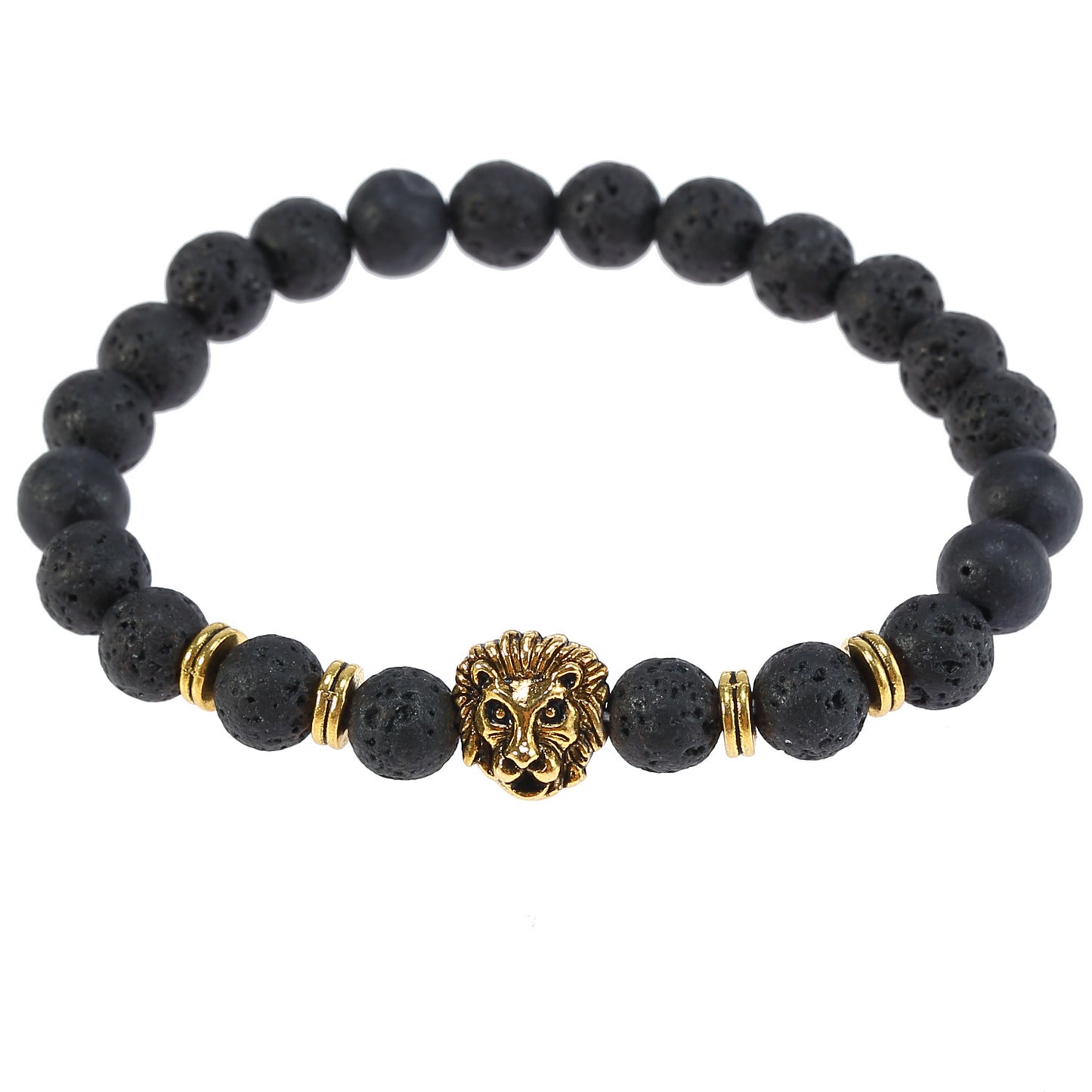 Bracelet Lion en Pierre Naturelle