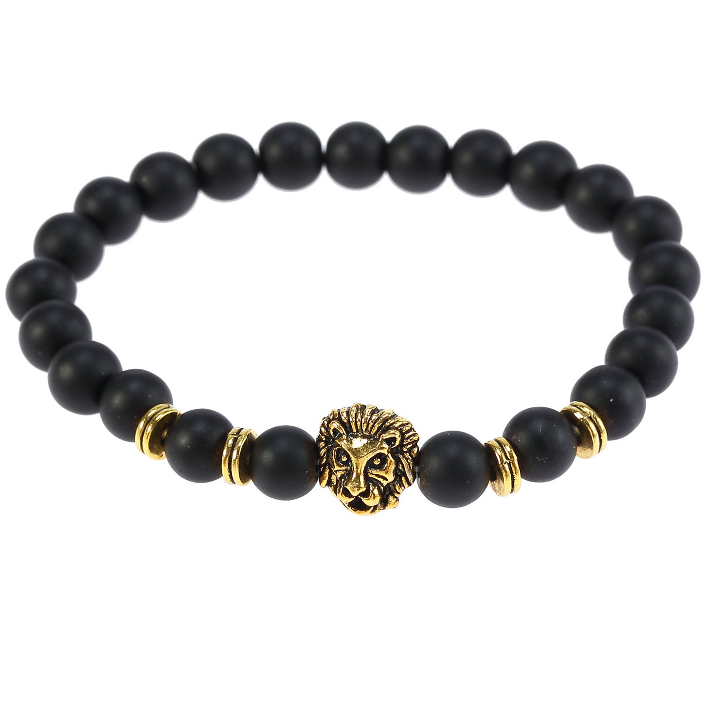 Bracelet Lion en Pierre Naturelle