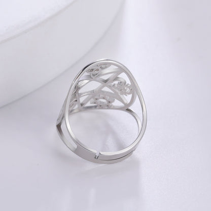 Bague Spirituelle Étoile à Six Branches