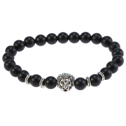 Bracelet Lion en Pierre Naturelle